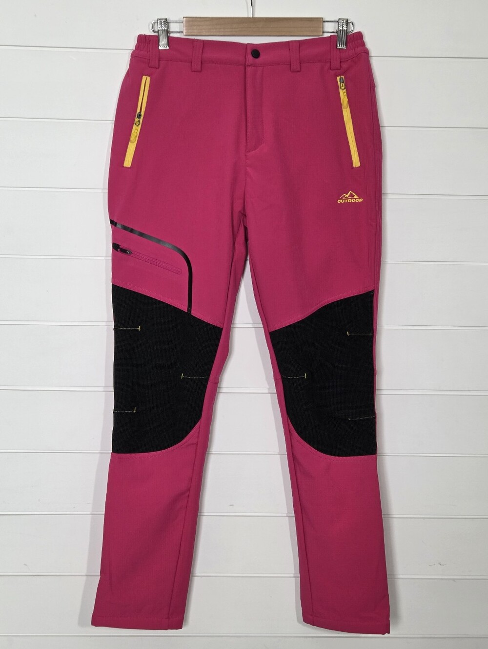 Magcomsen Thermal Underwear Lined Winter Pants Windproof Soft Outdoor Hiking Ski